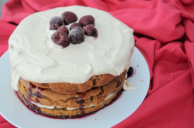 Cherry & Almond Cake